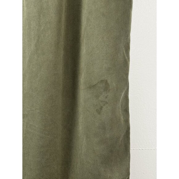 Jones Olive Green Lyocell Jogger Pants 1X Utility Relaxed Preppy Marine Layering - Picture 3 of 10